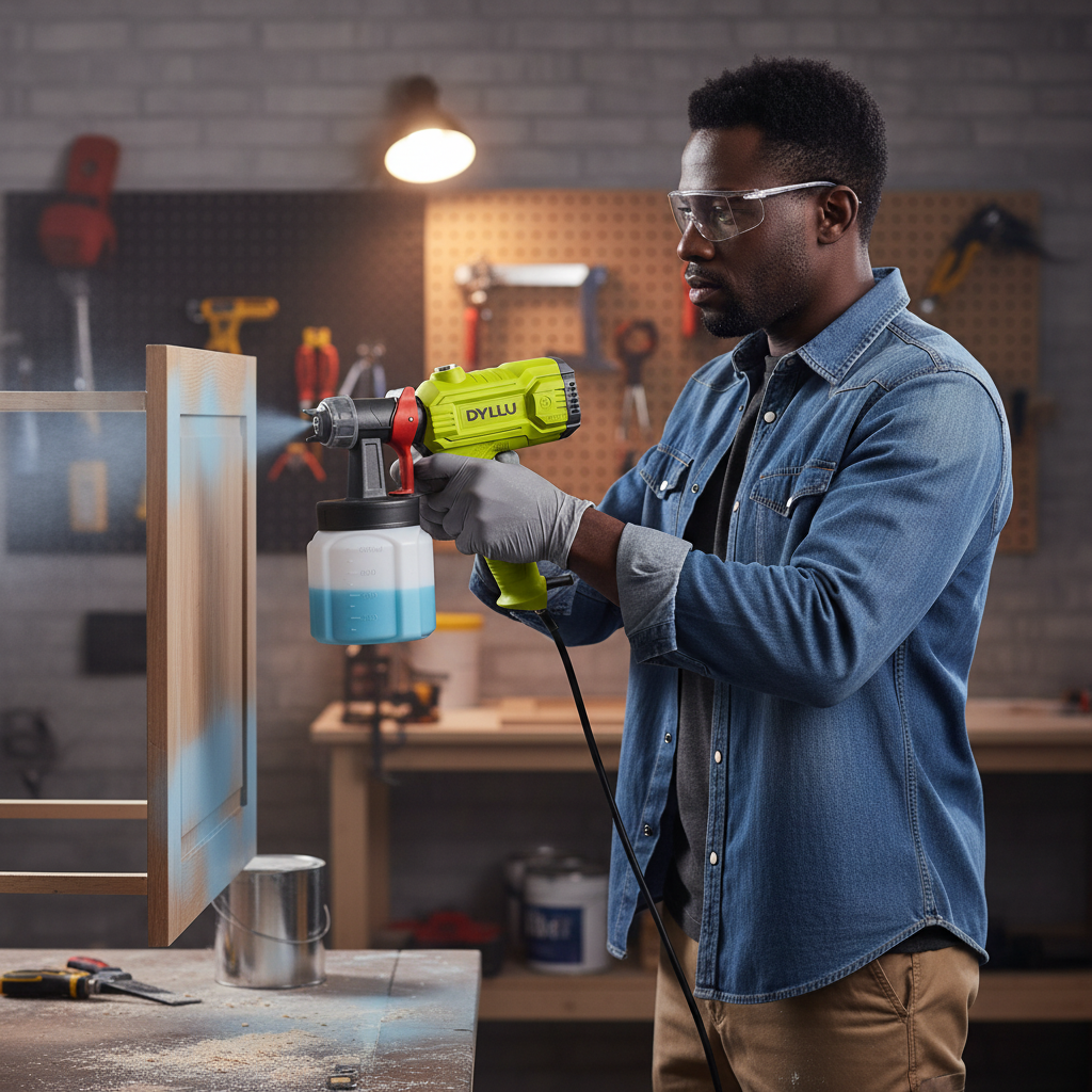 Dyllu 450W Spray Gun - DTEG1A02