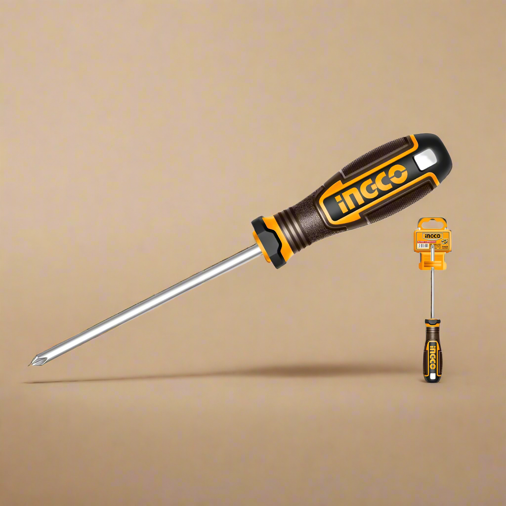 Ingco PH2 6.0x125mm Philips Screwdriver - HSDPH2125