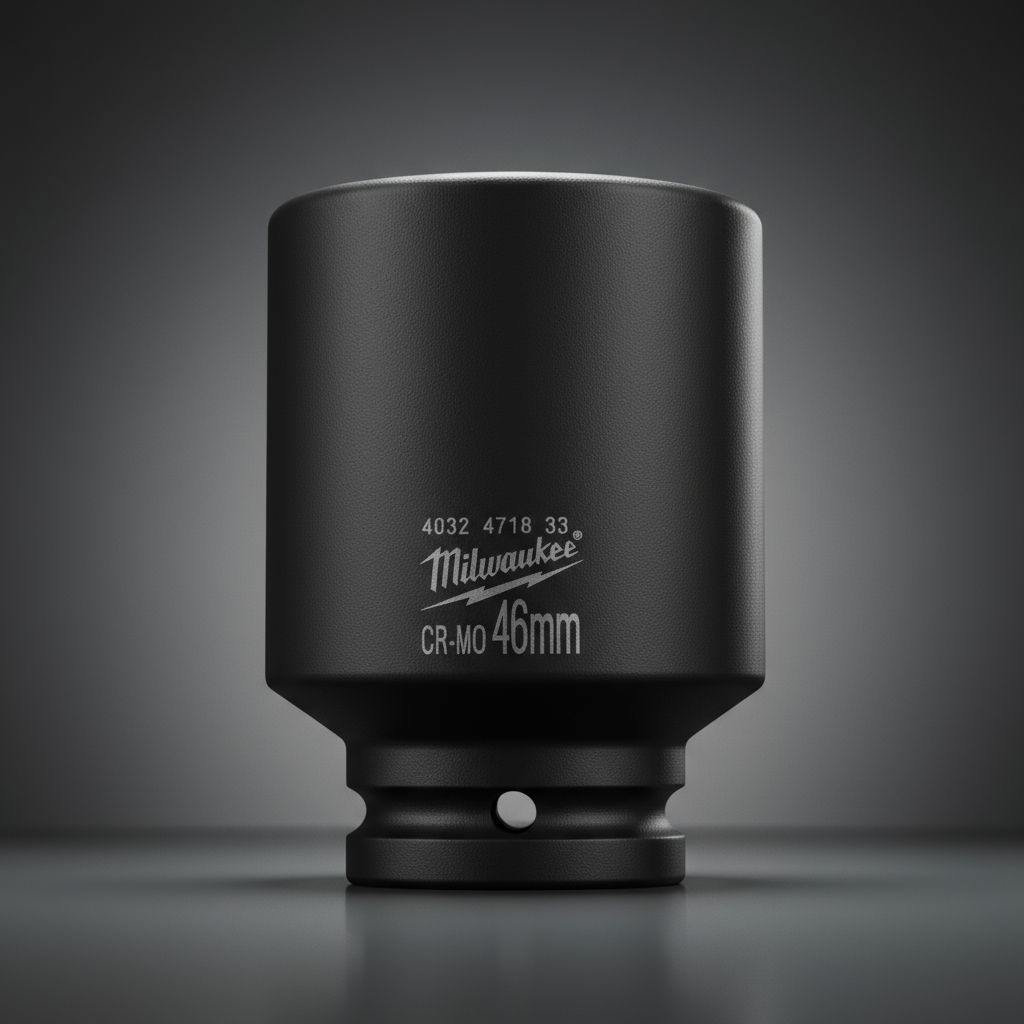 Milwaukee 46mm (3/4") Shockwave Drive Impact Socket - 4932471653