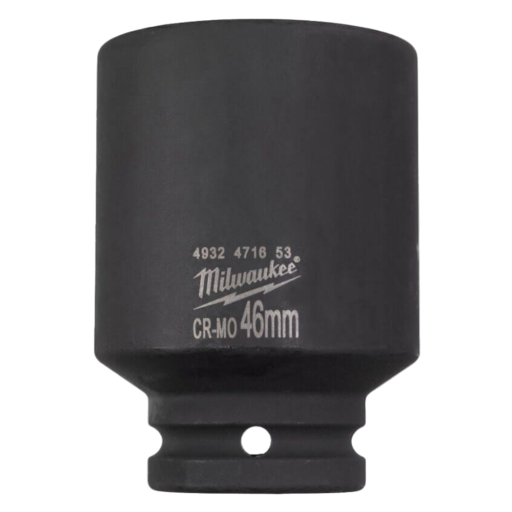Milwaukee 46mm (3/4") Shockwave Drive Impact Socket - 4932471653