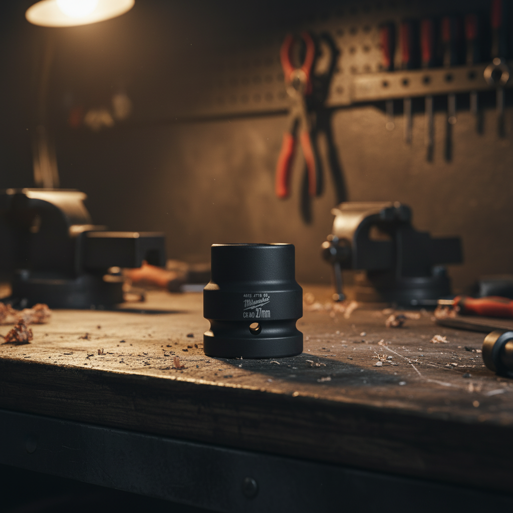 Milwaukee 27mm (1") Shockwave Drive Impact Socket - 4932471663