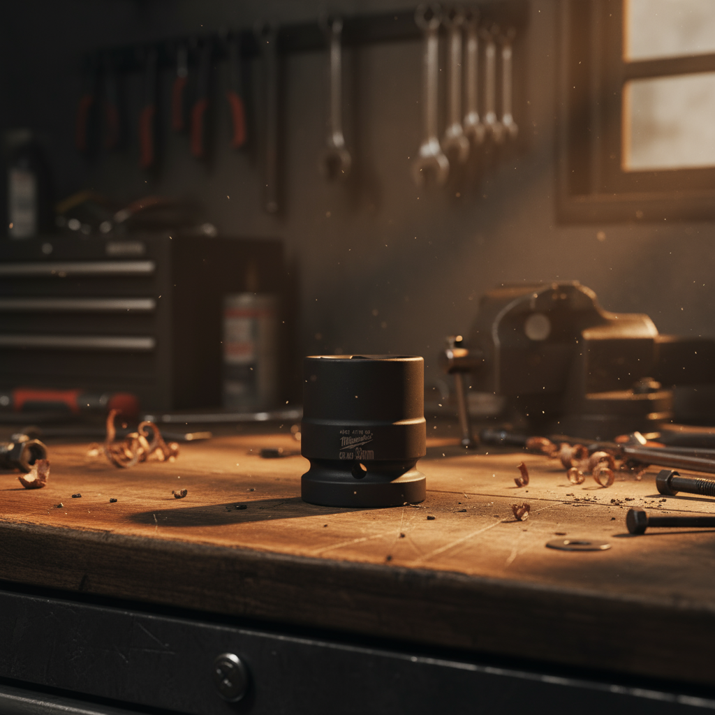 Milwaukee 33mm (1") Shockwave Drive Impact Socket - 4932471666