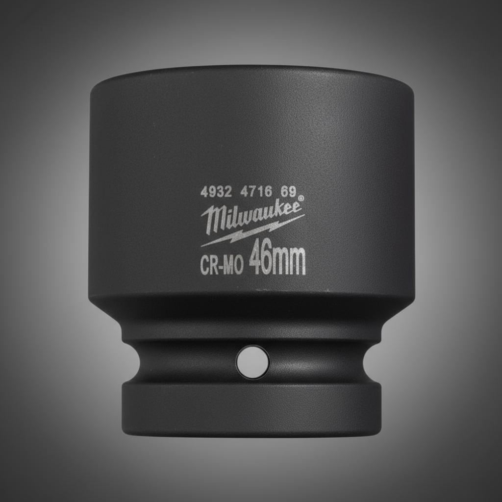 Milwaukee 46mm (1") Shockwave Drive Impact Socket - 4932471669