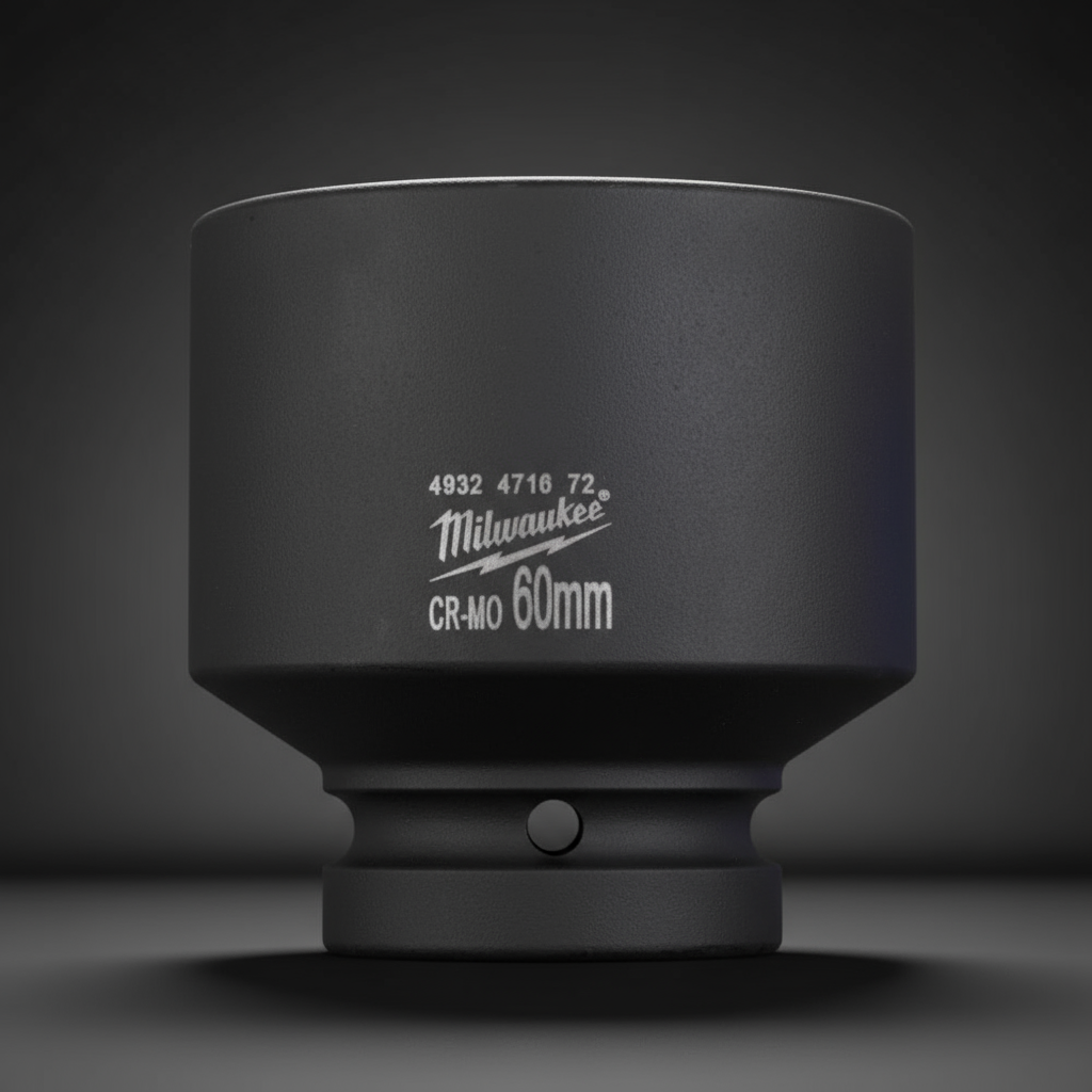 Milwaukee 60mm (1") Shockwave Drive Impact Socket - 4932471672