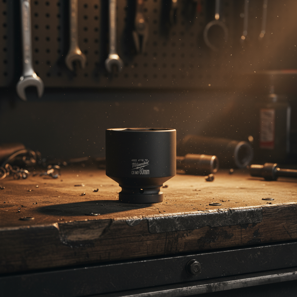 Milwaukee 60mm (1") Shockwave Drive Impact Socket - 4932471672