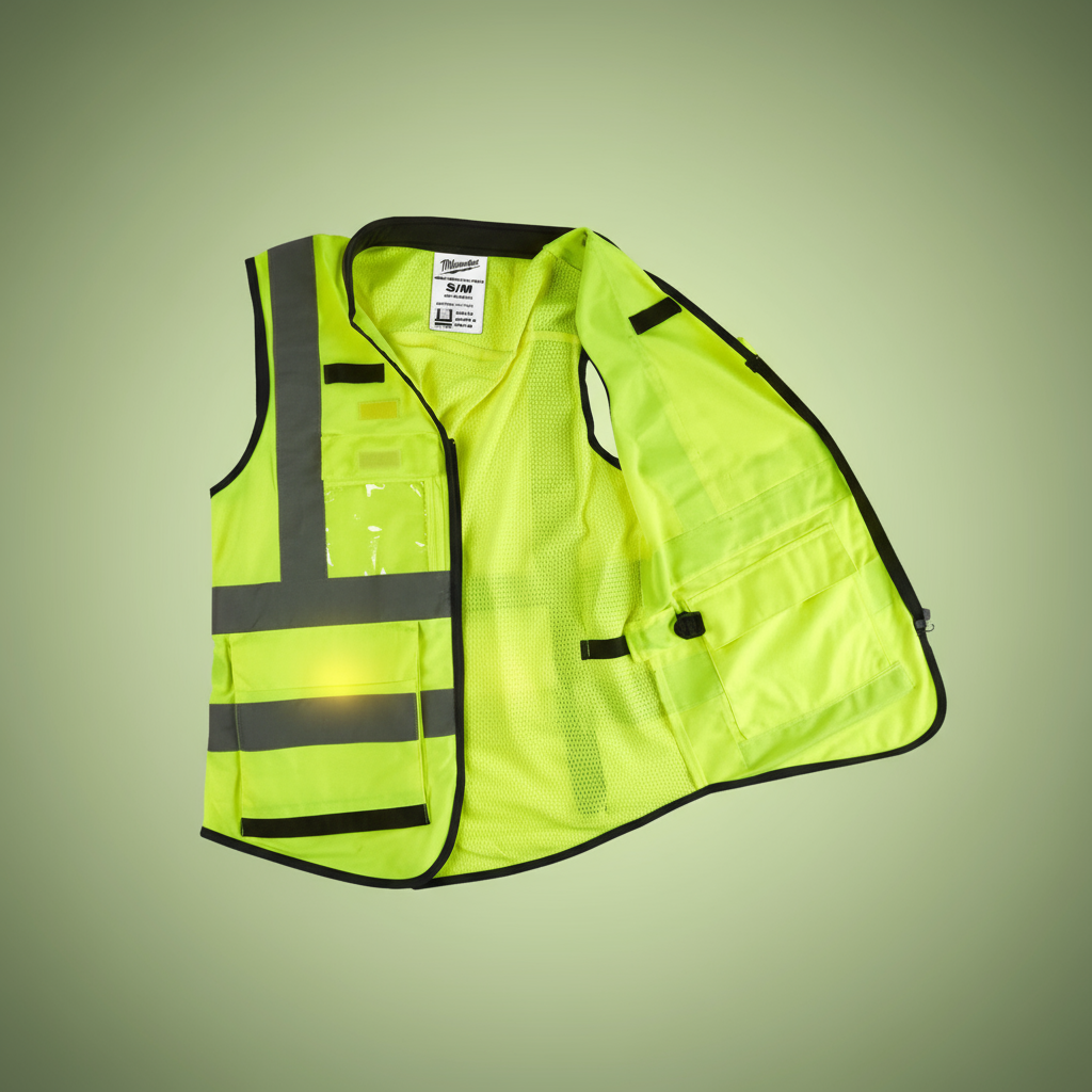 Milwaukee Premium High Visibility Vest L/XL - 4932471896