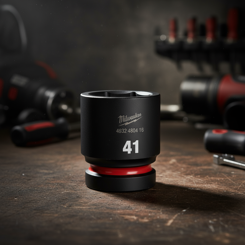 Milwaukee 41mm (1") Shockwave Impact Drive Socket - 4932480416