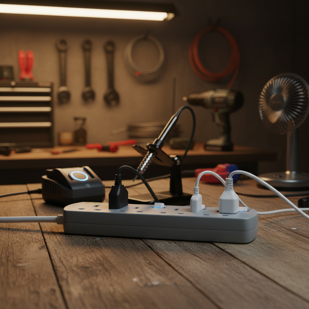 UMS 4 Gang Extension Socket - 3 Meters