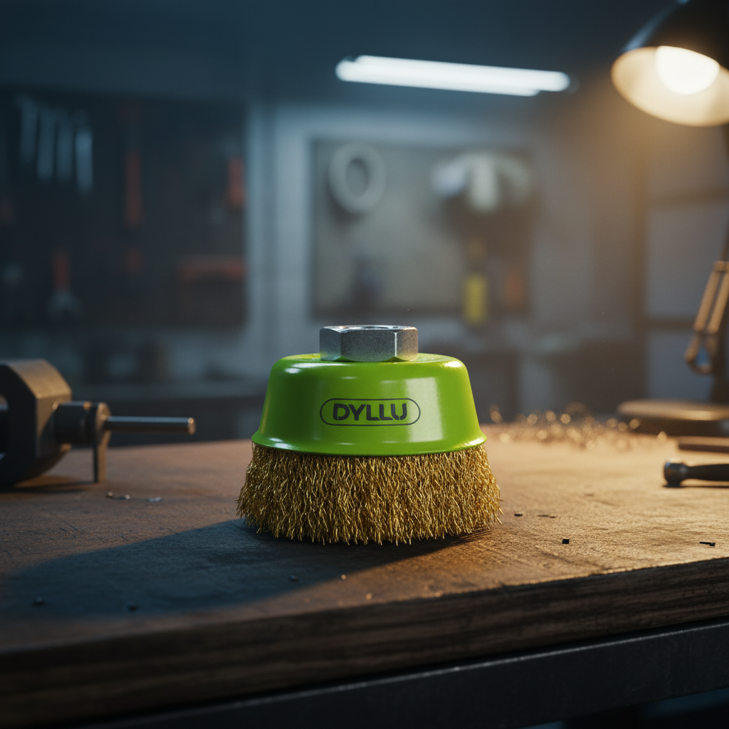 Dyllu 3" Wire Cup Brush - DTCE1401