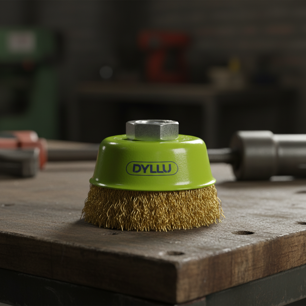 Dyllu 3" Wire Cup Brush - DTCE1401