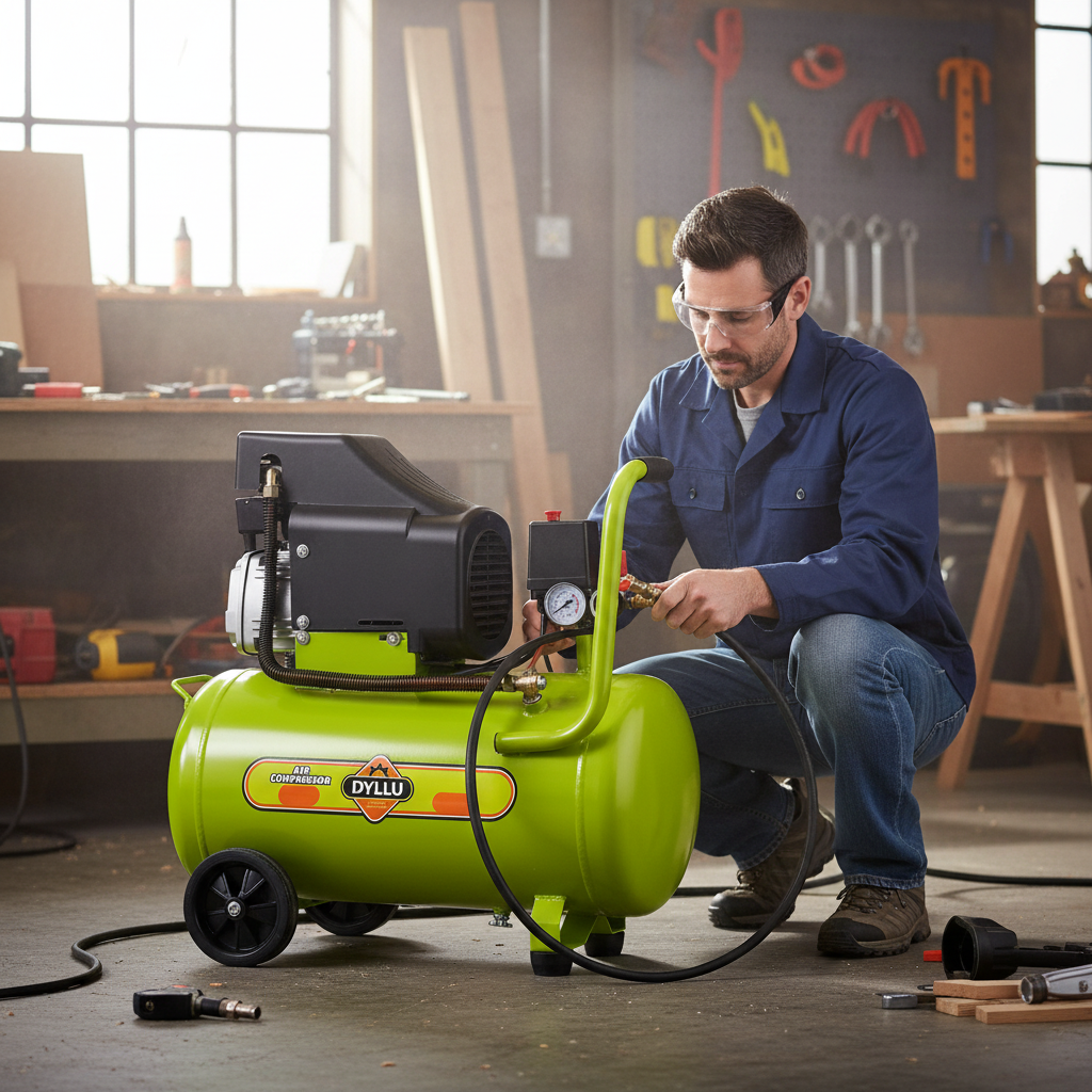 Dyllu 2.5HP 50L Air Compressor – DTAP3A50