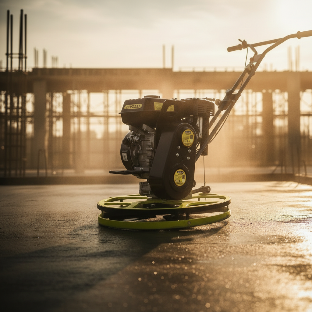 Dyllu 50kg Gasoline Power Trowel 6.5HP 4.8kW - DTQM2A24