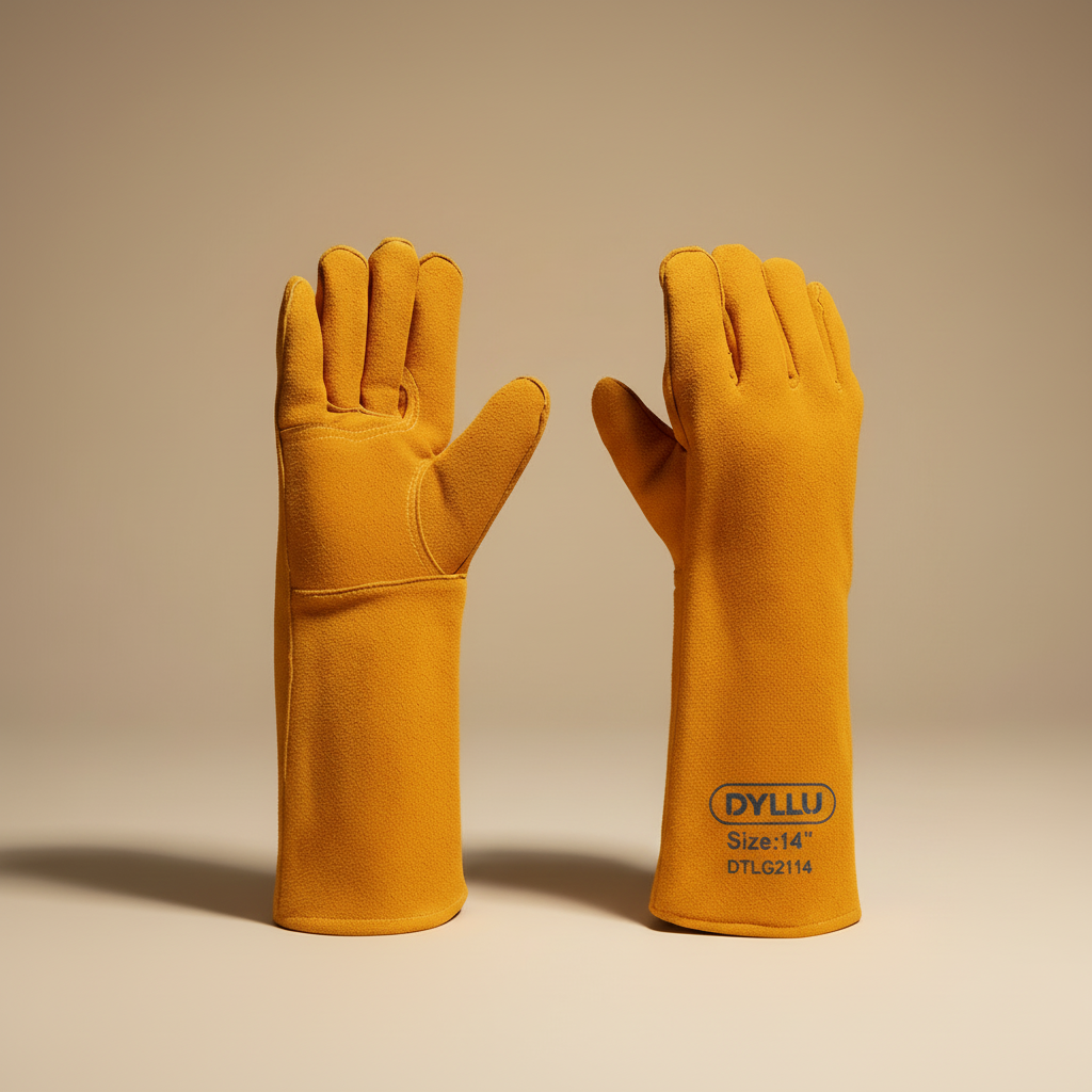 Dyllu Welding Leather Gloves - DTLG2114