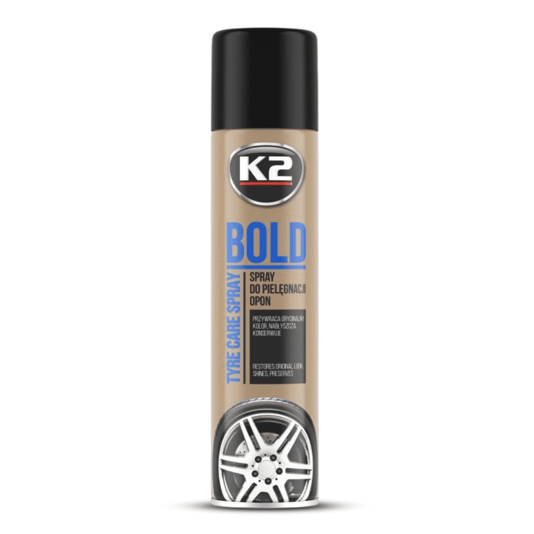 K2 Bold Tire Shine Spray - 600ml Auto SupplyMaster