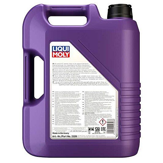 Liqui Moly Engine Oil 5L Leichtlauf High Tech 5W-40 - P000330 Auto Supply Master