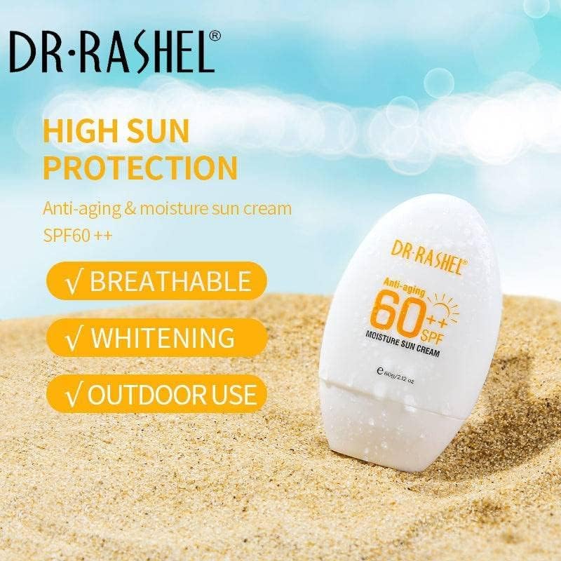 Look Alyfe Dr. Rashel Anti-Aging Moisture SPF 60+ Sunscreen Cream - 60g