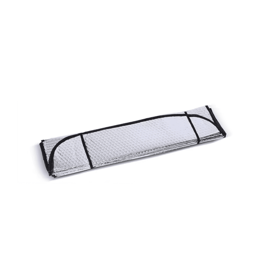 Metallic Foldable Car Windshield Reflective Shades - 60 x 130cm | BF Auto SupplyMaster