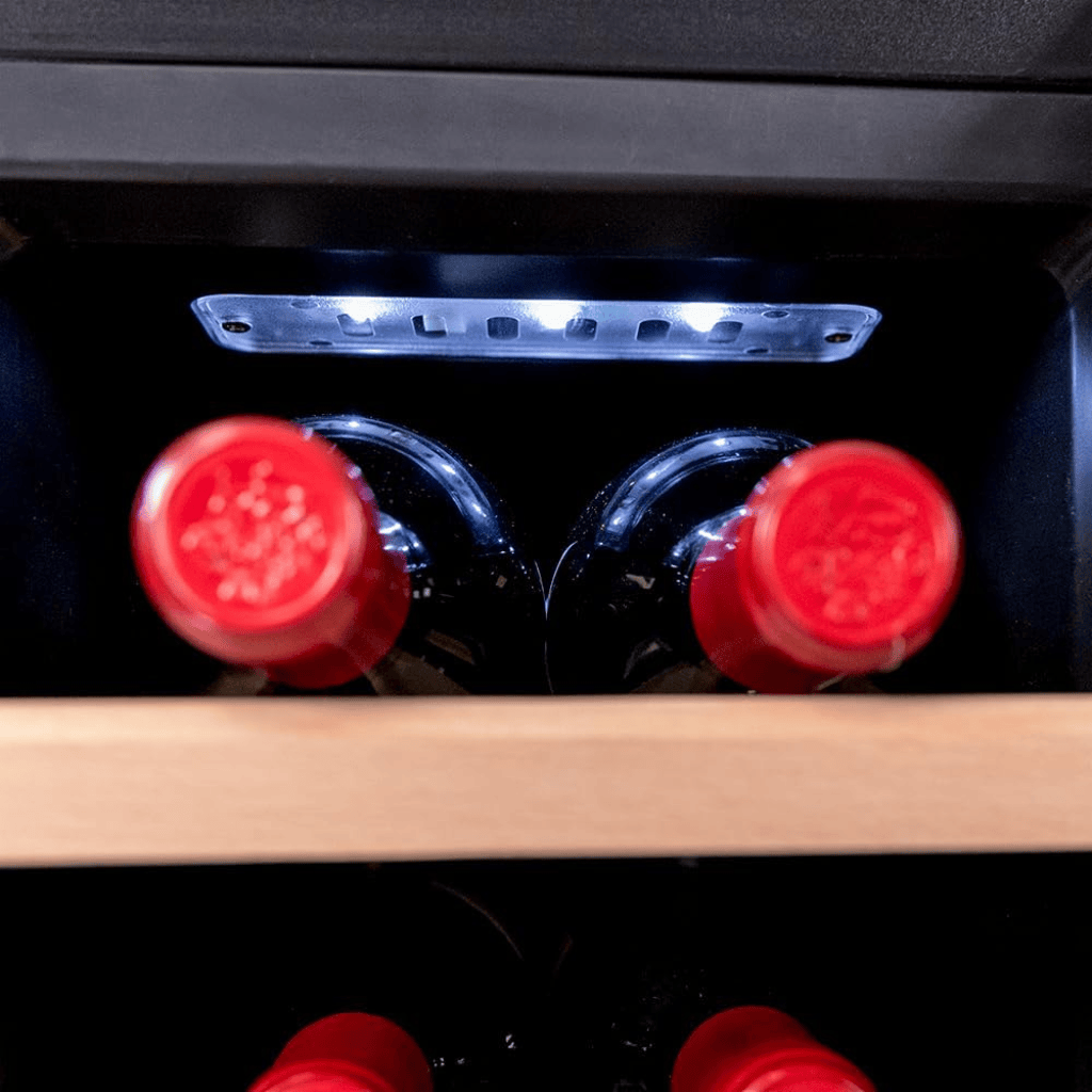 Cecotec Bolero GrandSommelier 830 CoolWood Thermoelectric Wine Cooler with 8 Bottles Capacity - 2708