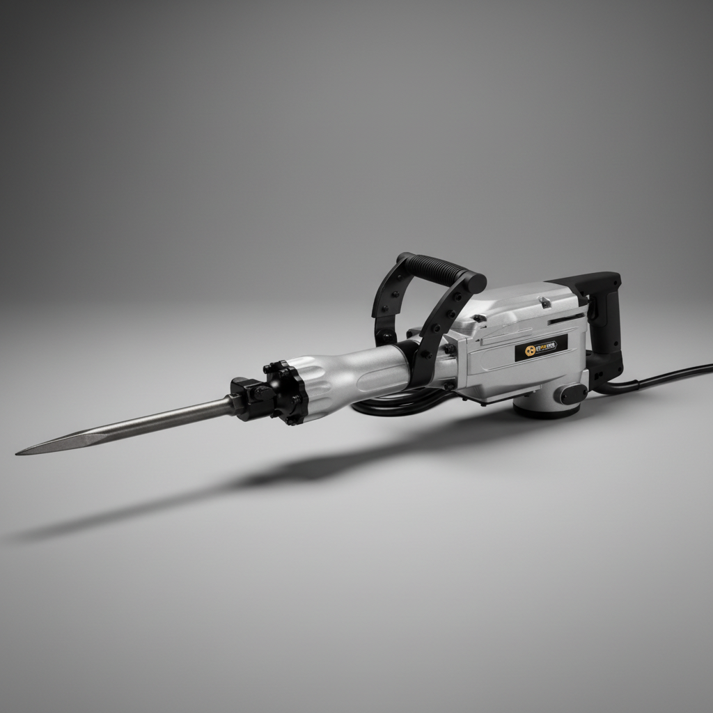 Coofix Heavy-Duty Electric Demolition Hammer 1700W with 1,400bpm Impact Rate - 27318
