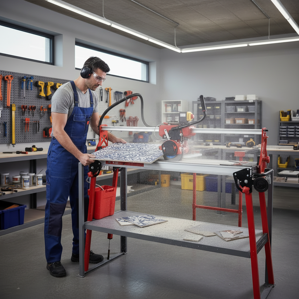 Rubi DL-125 Professional Electric Tile Cutter 125mm 1800W - RUBI-56924