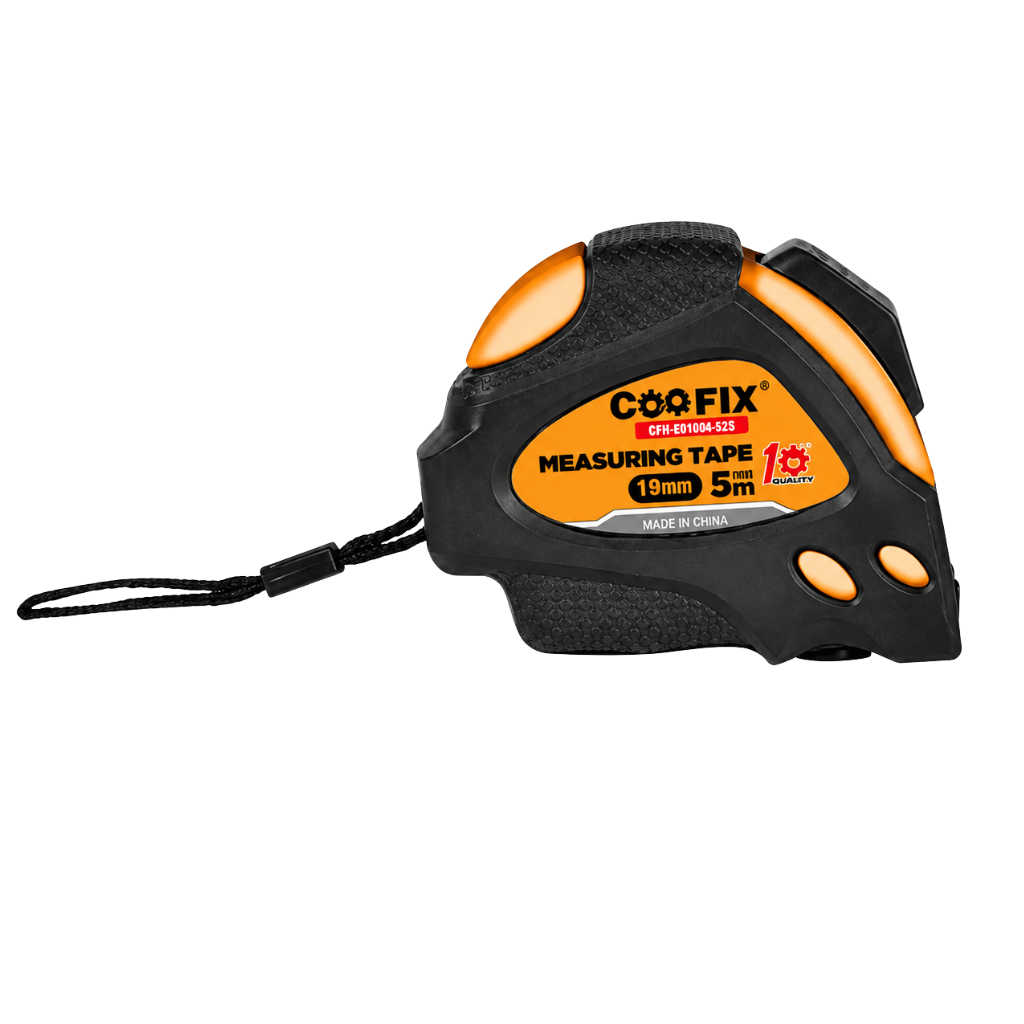 Coofix Steel Tape Measure with ABS & TPR Case | 3m & 5m