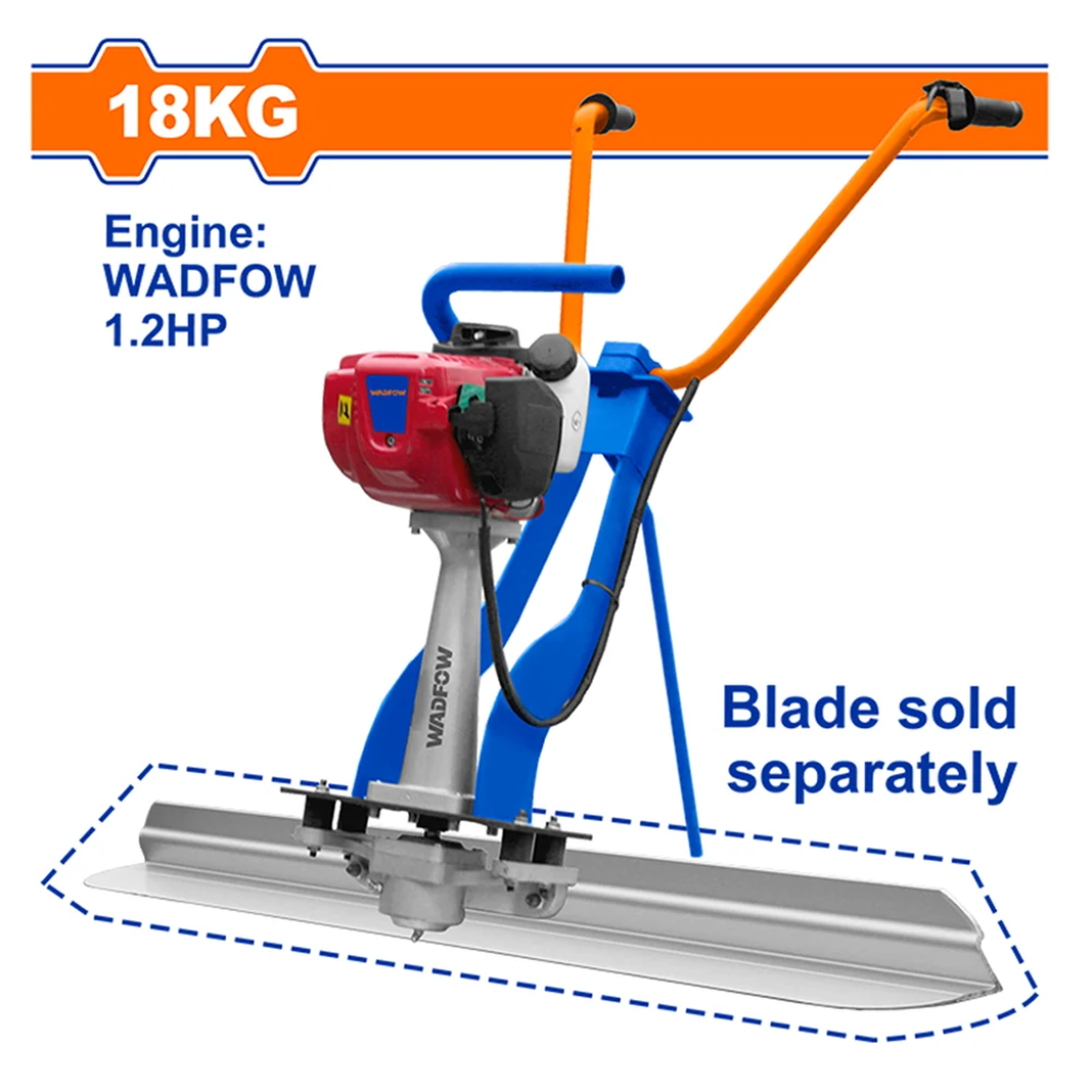 Wadfow 1.2HP Gasoline Surface Finishing Screed 33.7cc - WSFS2A09