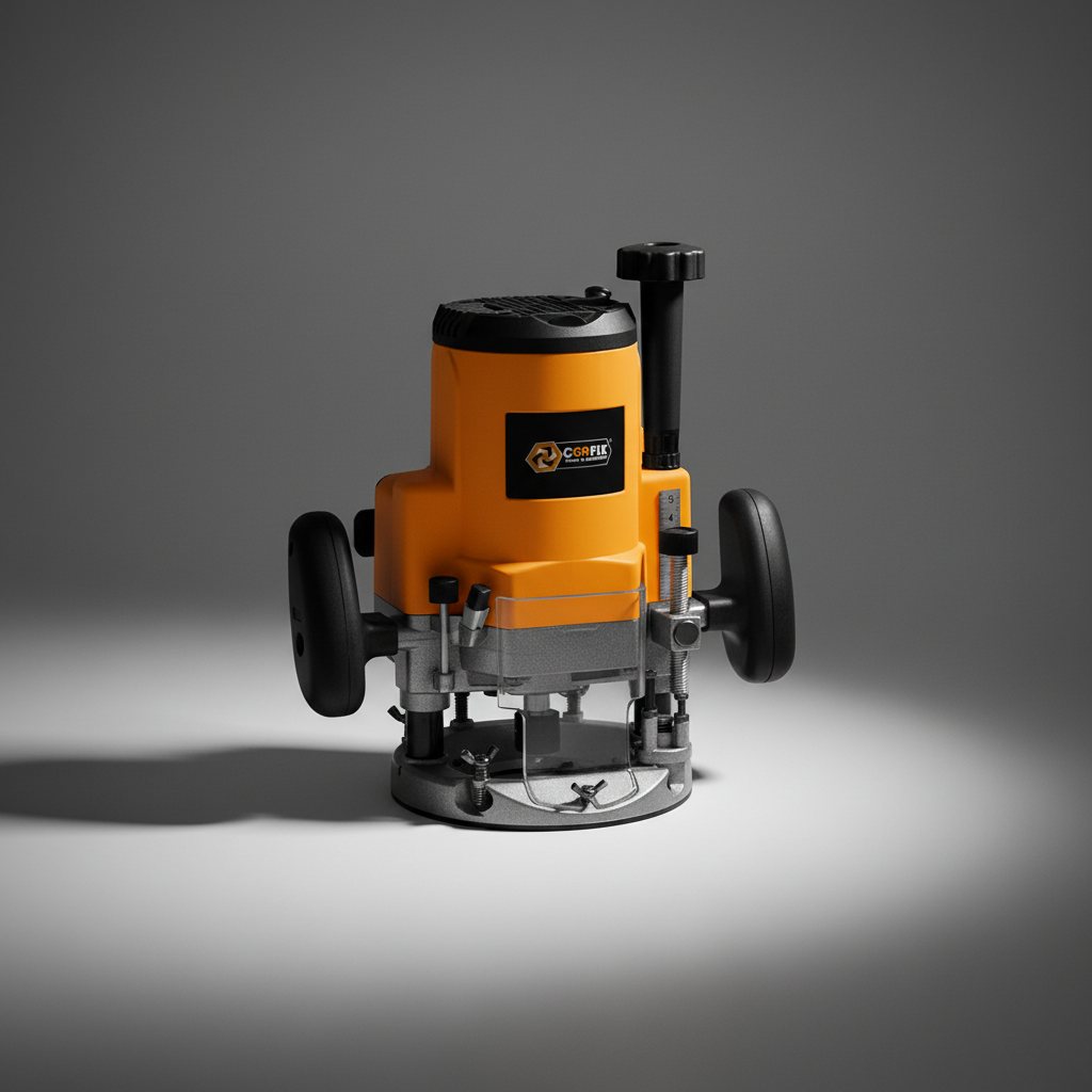 Coofix Heavy-Duty Electric Router 2200W with Variable Speed - 27326