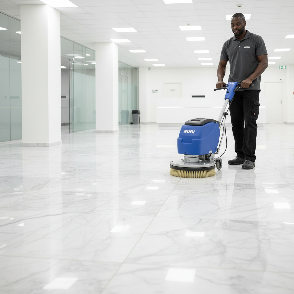 Rubi 20" Natural Fibre Brush for Rubilim-50-NDS Floor Cleaning & Polishing Machine - RUBI-60979