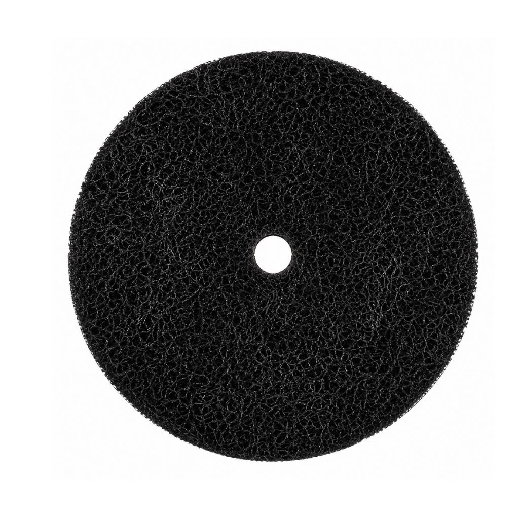 Sait 180mm Black Silicon Carbide Fibre Sanding Disc P60 - P120 - SAITDISC-B-C-X