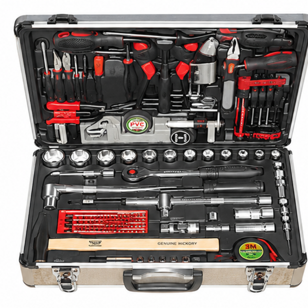 Mechanica 127-Piece Comprehensive Tool Set with Aluminium Carry Case - HQ127