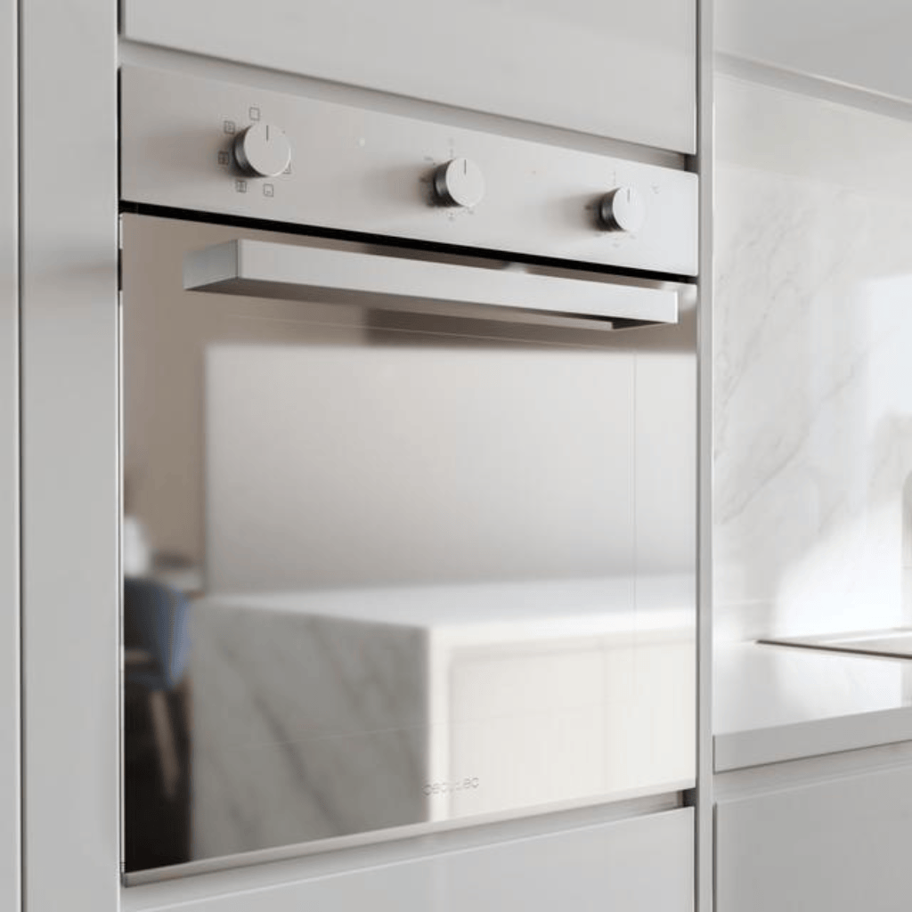 Cecotec Bolero Hexa Mirror Time 60cm Manual Built-In Multifunction Oven 2800W with 70L Capacity & 6 Cooking Functions - 4728