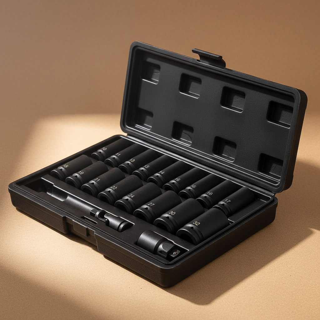 Mechanica 15-Piece 1/2" Drive Deep Impact Socket Set - ME415CRMO