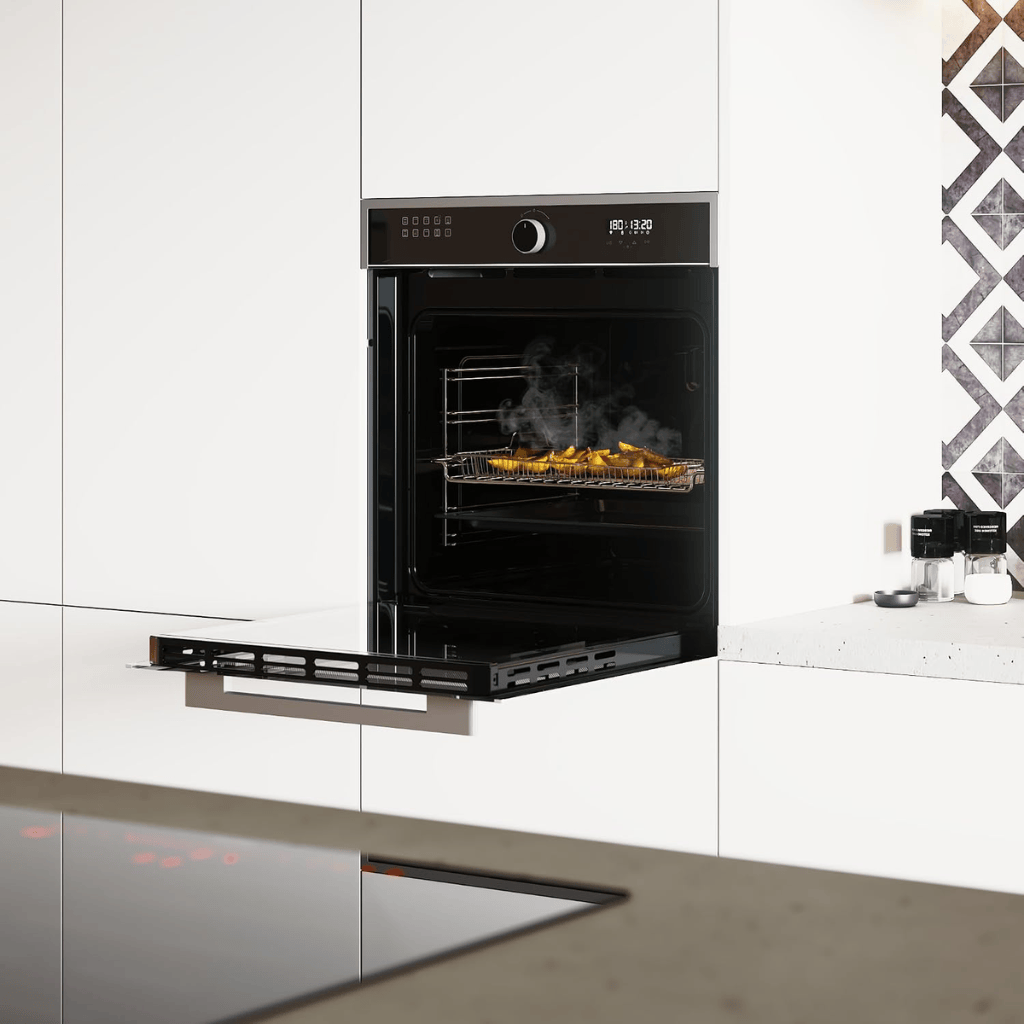 Cecotec Bolero Hexa 60cm Digital Built-In Multifunction Oven 3400W with 81L Capacity & 11 Cooking Functions | Edge & Matt