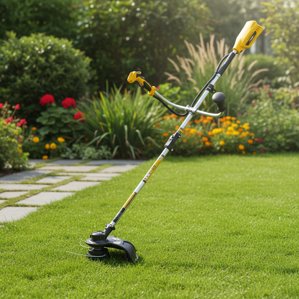 SGS 20V Brushless Cordless Grass Trimmer and Brush Cutter Set with 4.0Ah Battery & Charger - SGS5335