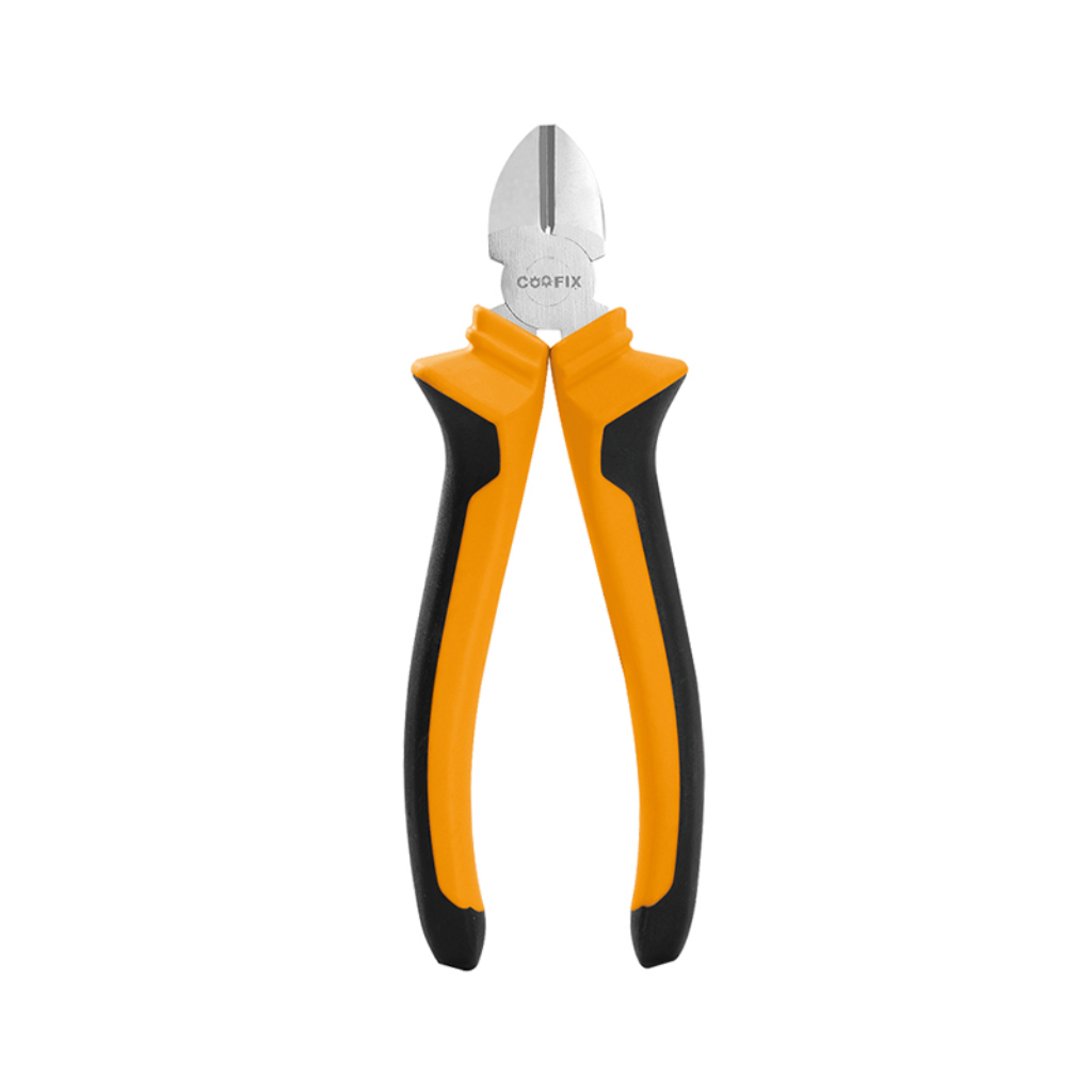 Coofix 6" Chrome-Vanadium Diagonal Cutting Pliers with Nickel-Plated Finish - 28028