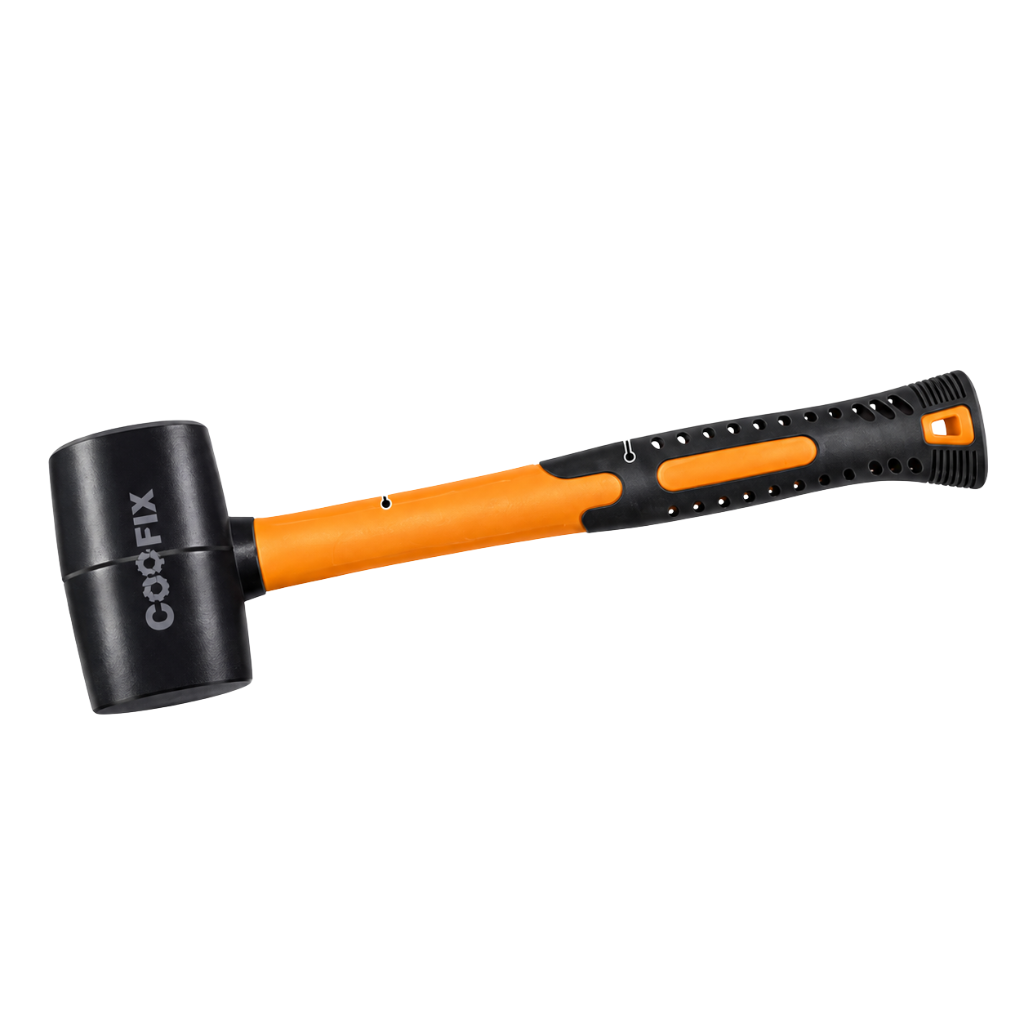Coofix 16oz Dead-Blow Rubber Mallet with Fiberglass Handle - 28022