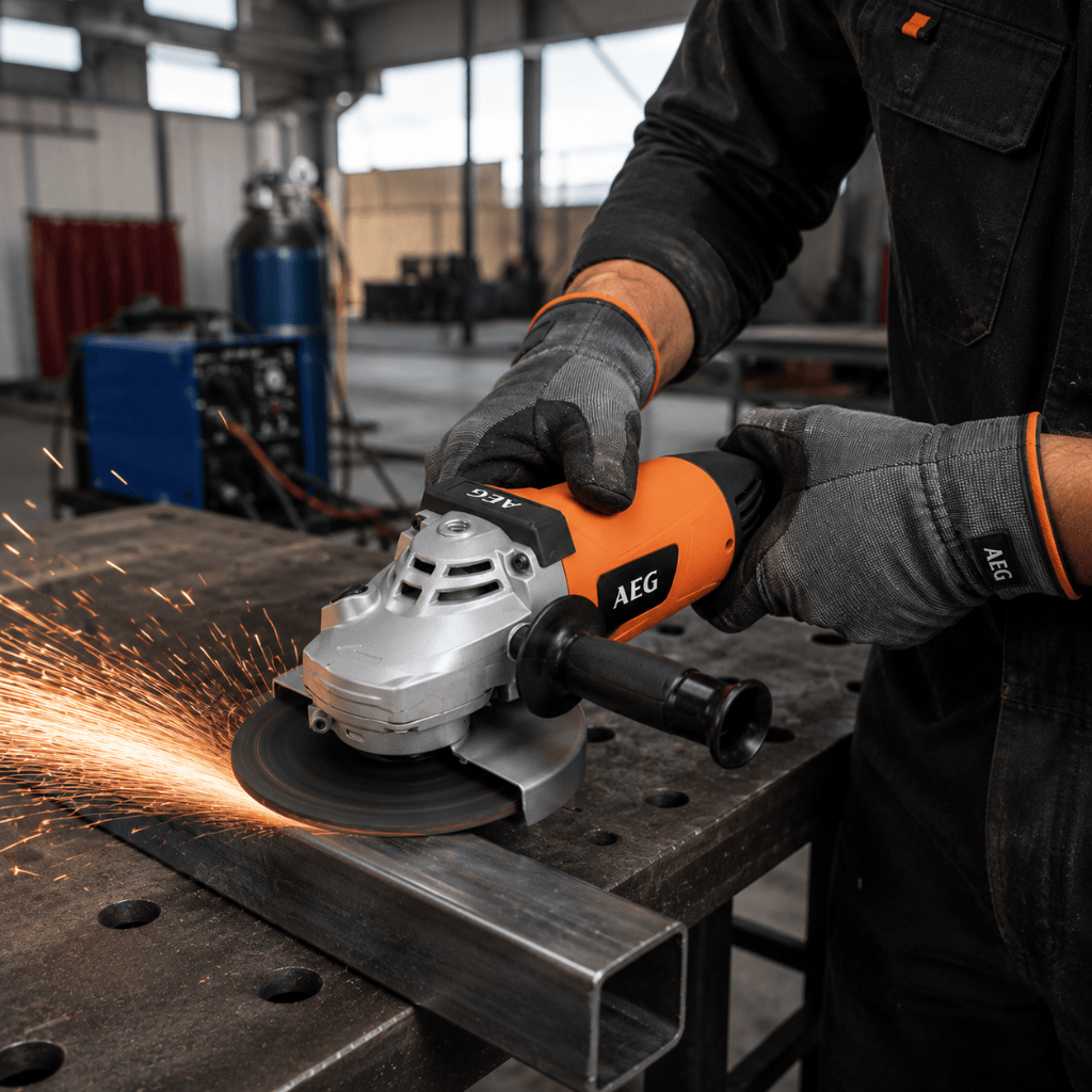 AEG 7"/180mm Angle Grinder 2100W – WS21-180