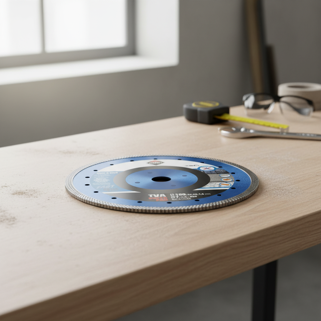 Rubi 180mm TVR-180 Superpro Turbo Viper Diamond Cutting Disc for Hard Materials - RUBI-31934