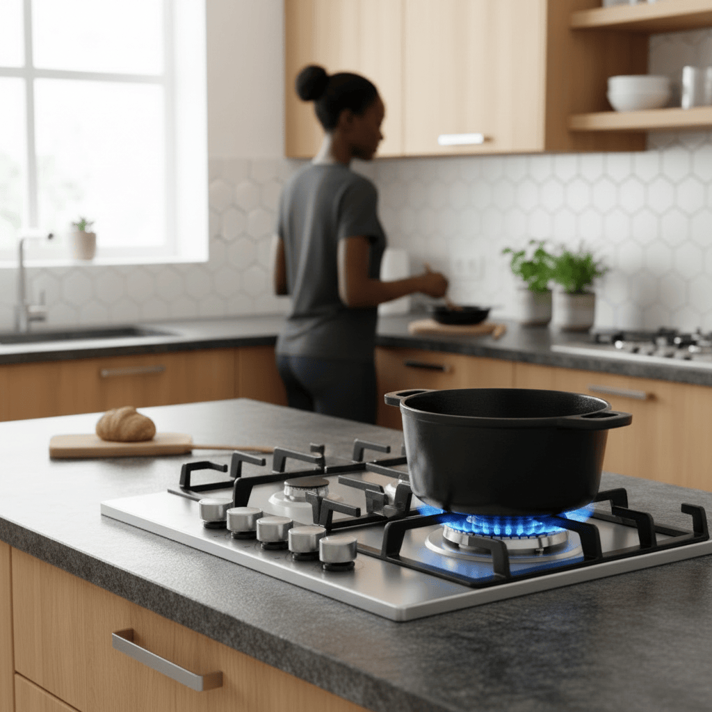 Cecotec Bolero Squad Inox Four-Burner Built-In Gas Hob 8KW - A01_EU01_100193