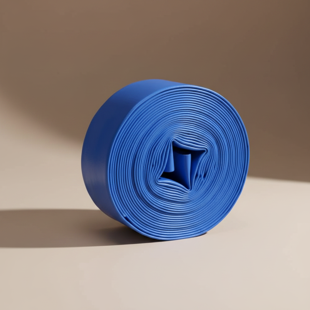 Wadfow 50m PVC Lay Flat Water Hose for Irrigation & Water Pumps - WPFH Series