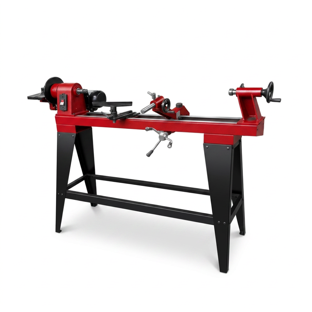 NRG 550W Wood Copy Lathe Machine with 1000mm Working Length - MCF1000