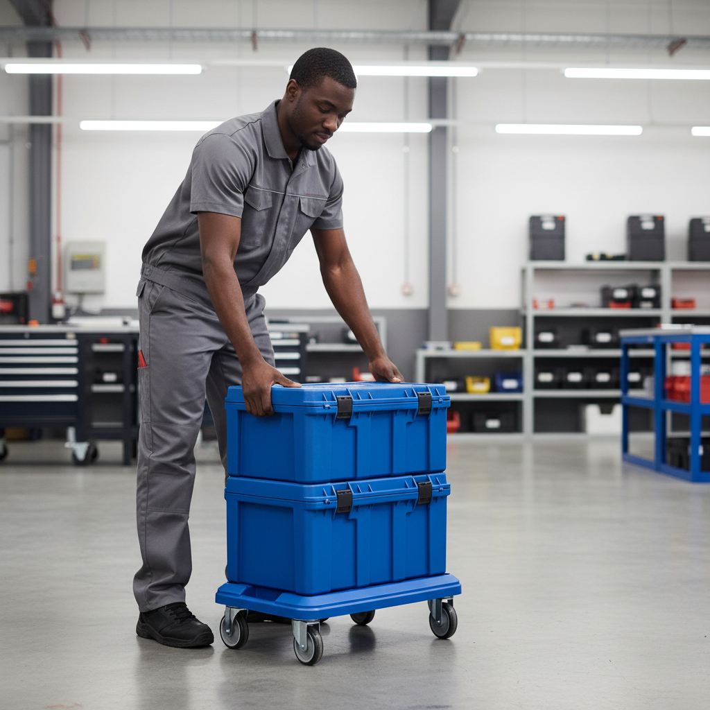 Wadfow 100kg Stackable Toolbox Rolling Platform - WWB6610