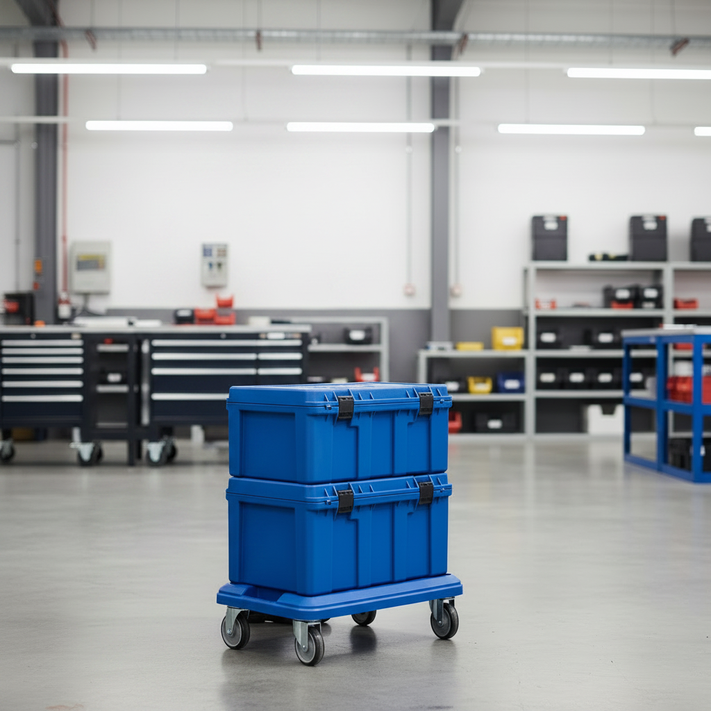 Wadfow 100kg Stackable Toolbox Rolling Platform - WWB6610