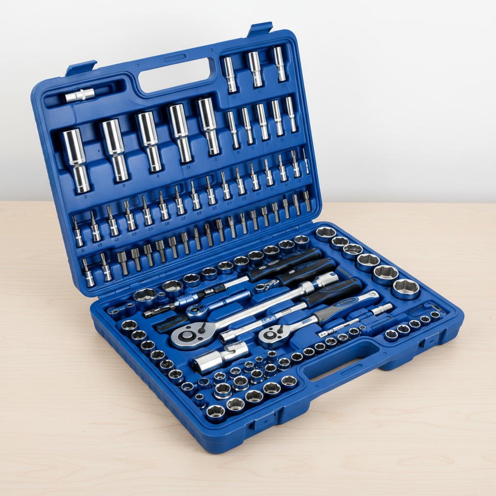 Mechanica 108-Piece 1/4" & 1/2" Drive Socket Set - ME108-1/4.1/2
