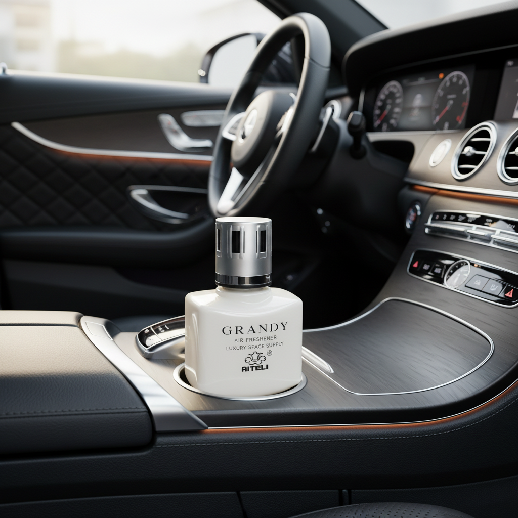 Aiteli Grandy Long-Lasting Dashboard Car Air Freshener with Decorative Diffuser Bottle - DA-096