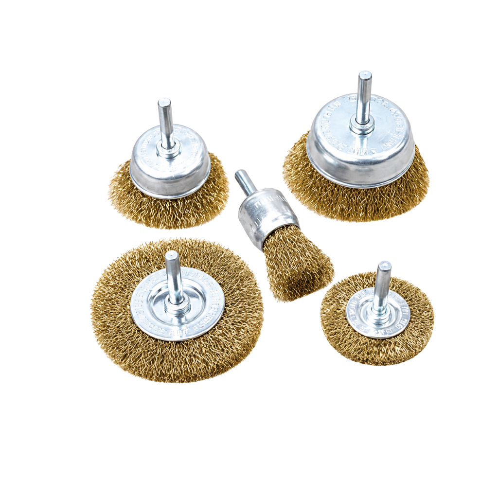Coofix 5-Piece Steel Wire Wheel Set - 27510