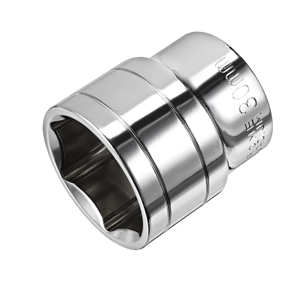 Mechanica 1/2" Drive 6-Point Short Metric Shallow Socket | 8mm-32mm