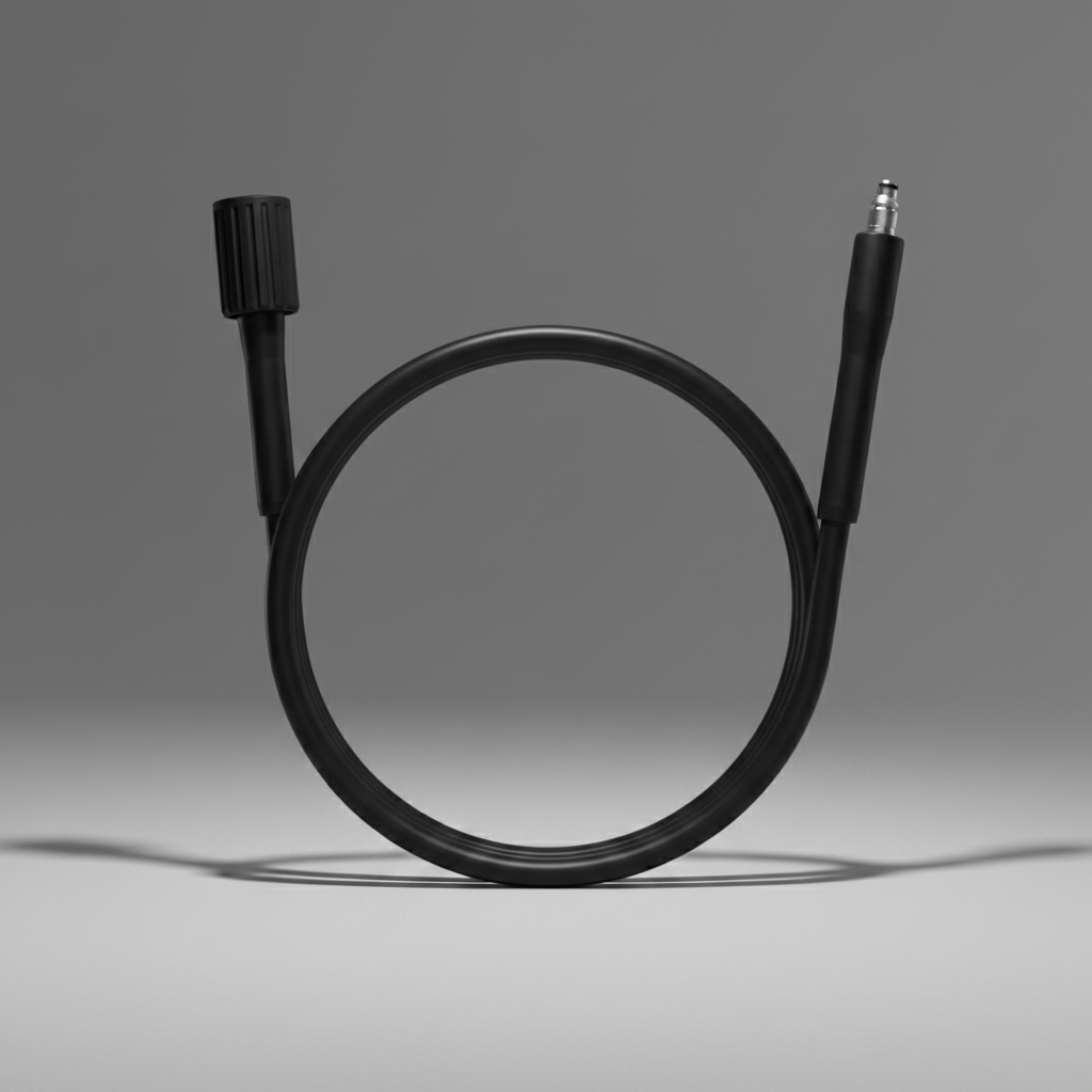 Wadfow 5m PVC High-Pressure Washer Hose with Quick Connector - WXN3915