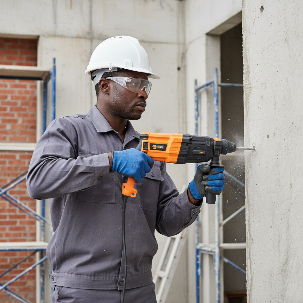 Coofix Electric Rotary Hammer 850W with 26mm Concrete Drill Capacity - 27311