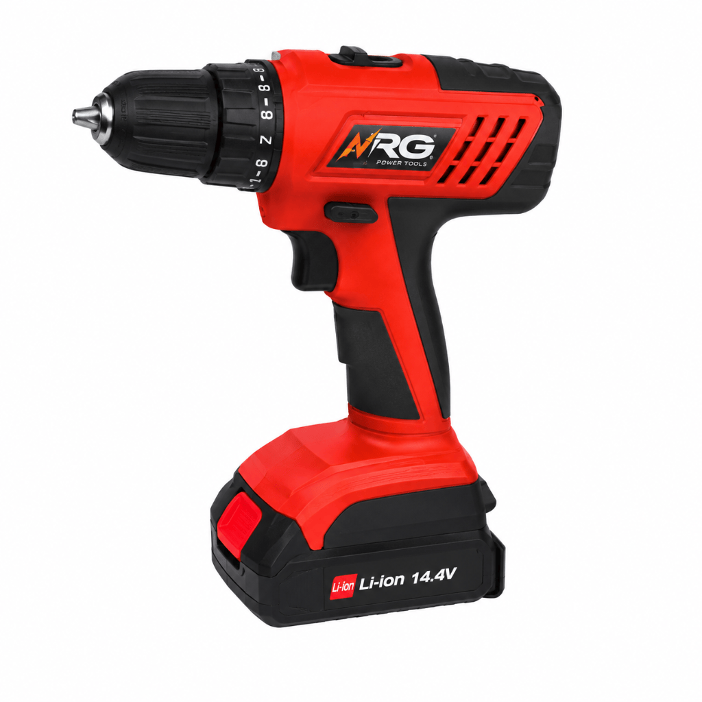 NRG Lithium-Ion Cordless Drill 14.4V with 1.5Ah Battery - NBS14.4-2LI
